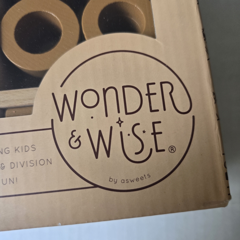 Wonder & Wise The Path to Math Wooden Counting Set - Picture 3 of 8